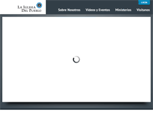 Tablet Screenshot of laiglesiadelpueblo.org